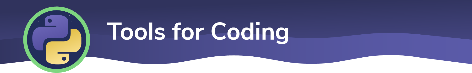 Tools for Coding banner